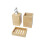 Bullet Hedon Bamboo Bathroom Accessory Set 1