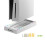For PS5 Game Console Wall Bracket Wall Mount Storage Rack for  5 Game Handle Bracket Anti-Slip Holder 4