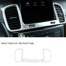 Silver Car Central Control Luftventil Utloppsram för GLS GLE W166 X166 2016-2019