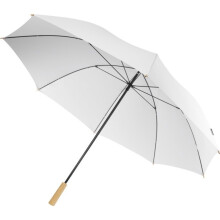 (One Size, White) Avenue Romee RPET Recycled Golf Umbrella