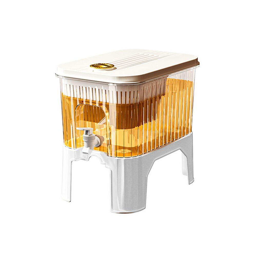 5L Large Capacity Cold Kettle Detachable Base Portable Juice Jug Cold Water Kettle with Faucet Refrigerator Ice Drink