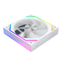 V2RS Case Fan Magic Block Free Splicing 120mm PC Computer 12V Chassis Fan Lian 3PIN 5V ARGB Divine Light Li White,B