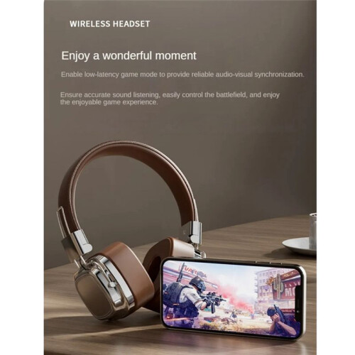 Cuffie Over-Ear Classiche Studio DJ Stereo  5.3 Cuffie Retrò Wireless Touch Control Auricolari di Tipo C 2