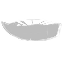 Car Right Headlight Shell Lamp Shade Transparent Lens Cover Headlight Cover for Fiesta 2011-2014