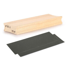 7.25 &15 Dual-Purpose Guitar Fretboard Radius Sanding Block, Fret Fretboard Leveling Sanding Block + Sanding Paper