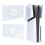 Protective Shell Cover with Cooling Vents Replacement Plate Anti-Scratch Faceplate for  PS5 Slim Console 1