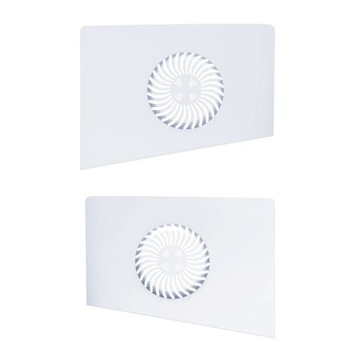 Protective Shell Cover with Cooling Vents Replacement Plate Anti-Scratch Faceplate for  PS5 Slim Console 1