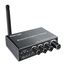 DAC 5.3 Audio Receiver Digital to Analog Converter 3.5mm AUX/RCA/Coaxial/USB U-Disk Karaoke Wireless Adapter
