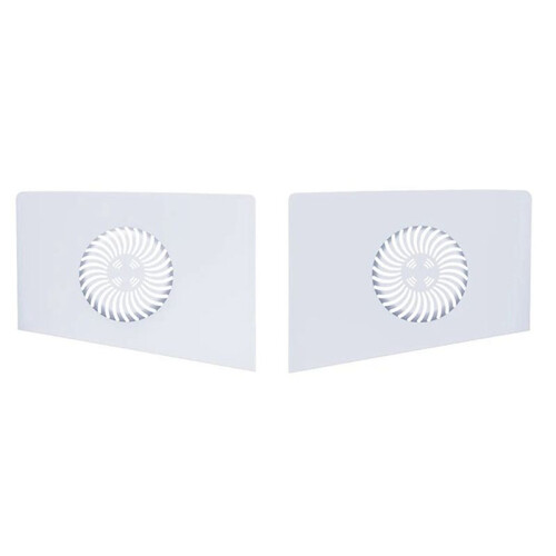 Protective Shell Cover with Cooling Vents Replacement Plate Anti-Scratch Faceplate for  PS5 Slim Console 1