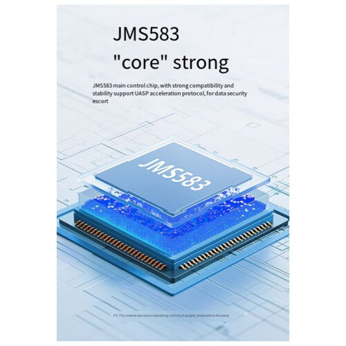 JEYI 2230 M.2 NVMe Solid State Drive Case Enclosure with Touch Control, USB3.2 GEN2 10Gbps PCIe SSD Case 2