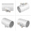 76mm Car Intake Pipe Air Flow Meter Base Engine Modified Intake Sensor for 5