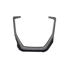 Car Navigation Screen Trim Frame Dashboard Strips for Forester 2025 LHD Interior Accessories Carbon Fiber Pattern