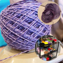 Yarn Winder Fiber Needle Yarn Winder Holder Hand Operated,Portable Package,Easy to Set and Use