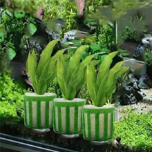 Aquatic Plant Fixed Holder 10pcs Aquarium Plant Fixing Pot Kit Aquarium Accessories Aquarium Landscape Decoration