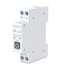 Disjoncteur Intelligent TUYA 63A 1P+N Zigbee avec Mesure Télécommande Sans Fil pour Maison Intelligente Life Alexa Home