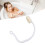 Cepillo de baño en forma de U con mango largo desmontable 16