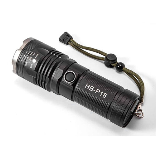 Outdoor Portable Strong Light Led Flashlight Emergency Waterproof Flashlight Zoom Long-Range Flashlight 1