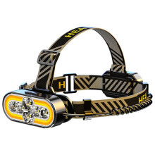 Led Rechargeable Headlamp Headband Headlamps Supports Zoom Adjustable 90 Suitable for Outdoor Camping Hiking Cycling