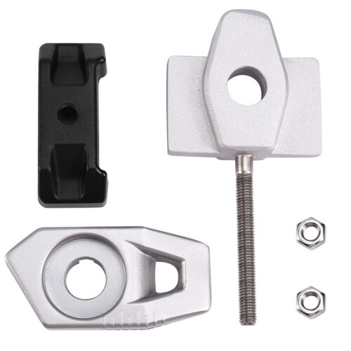 Car Chain Tension Adjuster Baffle Screw Rear Pull Adjustment Block for  450SR Cf400-6 Right