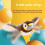 Cat Toy Interactive Electric Fluttering Sparrow Realistic Bird Movements Engaging Pet  Accessory 3