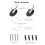 Adjustable Tablet Wall Mount 90 Rotating Holder for , TV Box, E-Reader, Hard Disk, Powerbank Black 6