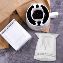 50Pcs / Pack Drip Coffee Filter Bag Portable Hanging Ear Style Coffee Filters Paper Home Office Travel Brew Coffee and Tea Tools