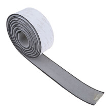 2400X57Mm Bateau Auto-AdhéSif Teck en Mousse EVA Tapis de  Coussin de Drap de Pont pour Yacht Tapis de Pont de Bateau, Gris Clair + Noir
