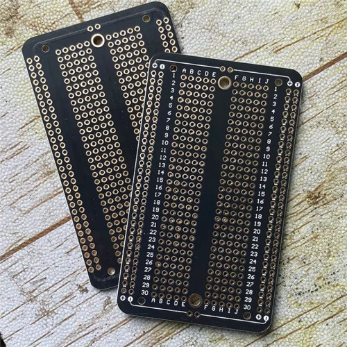 Double-Sided PCB Board Prototype Kit DIY Welding Project for Electronics Enthusiasts to Learn PCB Welding Practice 10pcs 1