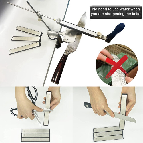 Diamond Sharpening Stone Set,Knife Sharpener System Sharpening Stones Sharpening Stones Blade Polishing Stones 2