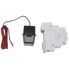 ATMS1603 Tuya Monophasé WiFi Compteur D'éNergie Intelligent 100A Din Rail Mesure avec PréCision VoltmèTre AmpèRemèTre Puissance