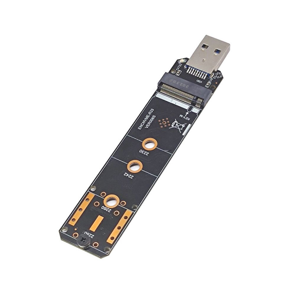 M.2 Nvme Ssd To Usb3.2 Gen2 10Gbps Adapter M.2 Nvme Ssd Adapter For 2230 2242 2260 2280 Nvme M.2 Ssd Rtl9210b 6031399491579