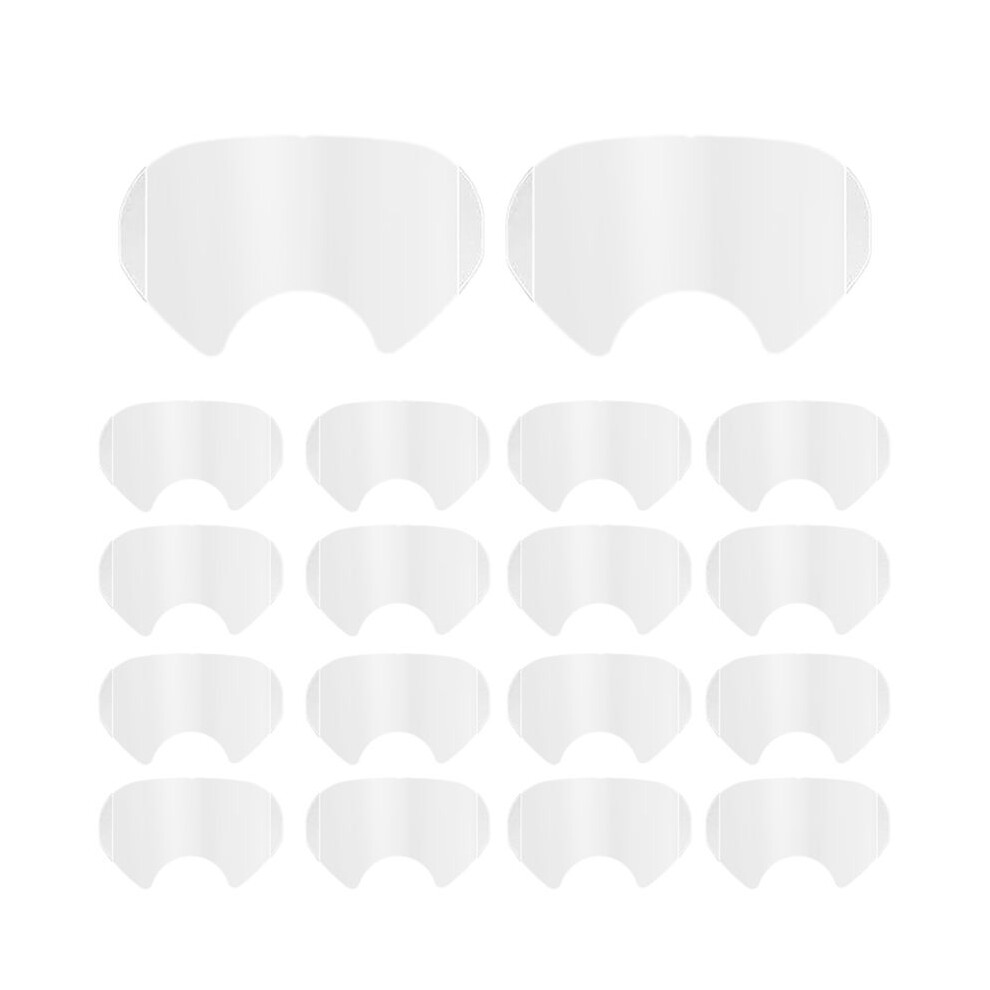 50 Pcs Peel Off Lens Cover Shield Cover Respirator Mask Protective Cover Compatible For 6885, 6000, 6700, 6800 Series 6031386975426