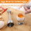 Egg Cutter, Egg Slicer Kitchen Egg Opener Tool Egg Cracker Remover Egg Shells Separator for Hard Soft Boiled Eggs 2