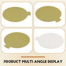 Ronde Gouden Kartonnen Taartbodem, Mousse Taartplaat, 100 Stuks Taart Papieren Bord Ronde Kartonnen Basis Dessertbord