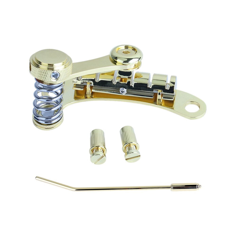 Sg-01 Gold Vibrato Bridge Electric Guitar Tremolo Bridge Jazz Guitar Double Locking Tremolo System 6031804952121