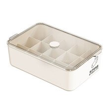 Capacity Underwear Storage Box with Dustproof Cover, Bedroom Socks Organizer, Space-Saving Drawer Divider for Clothes