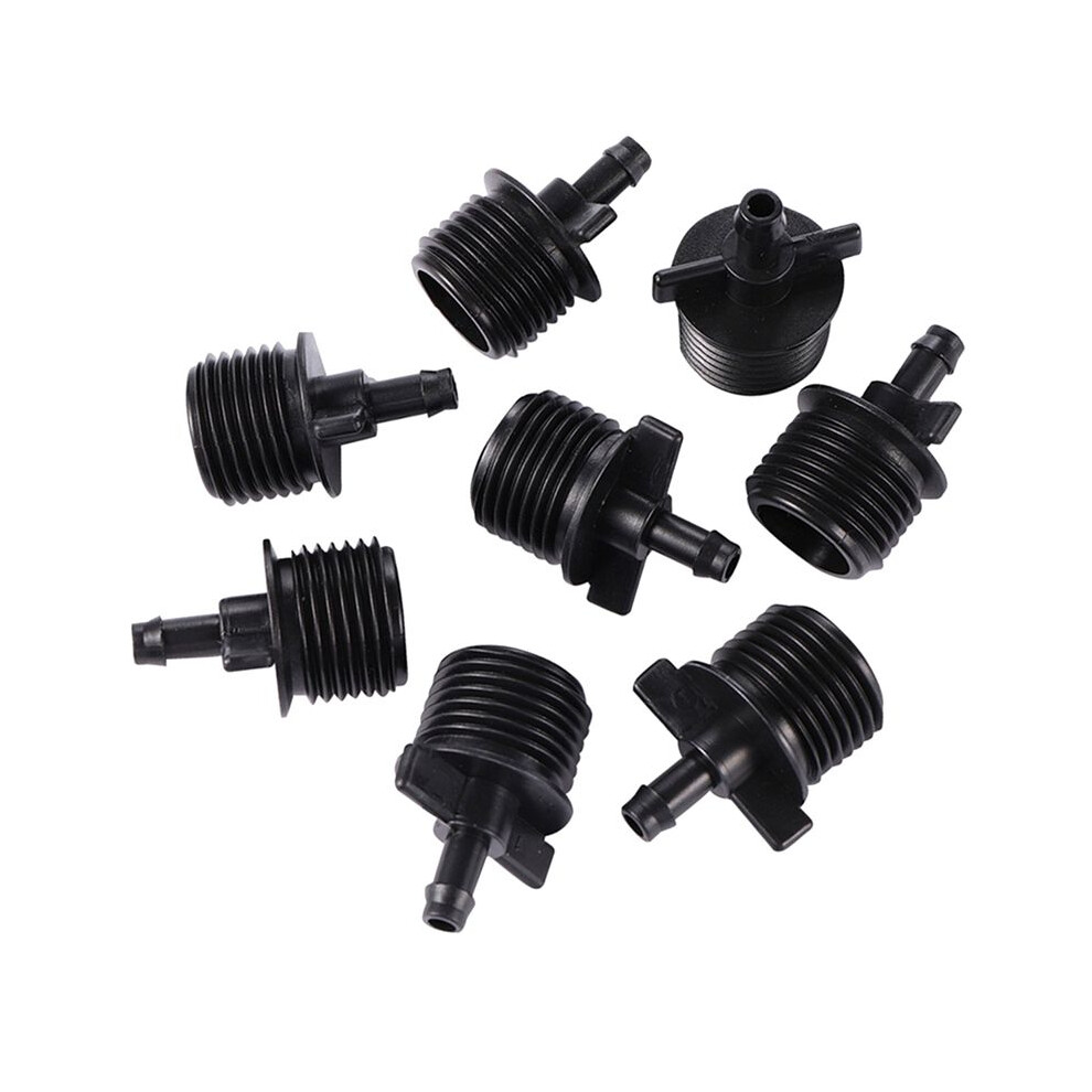 Single Hook 4 Points External Thread Black Connector Garden Irrigation Internal Thread Interface Sprinkler Connector 4712950950552