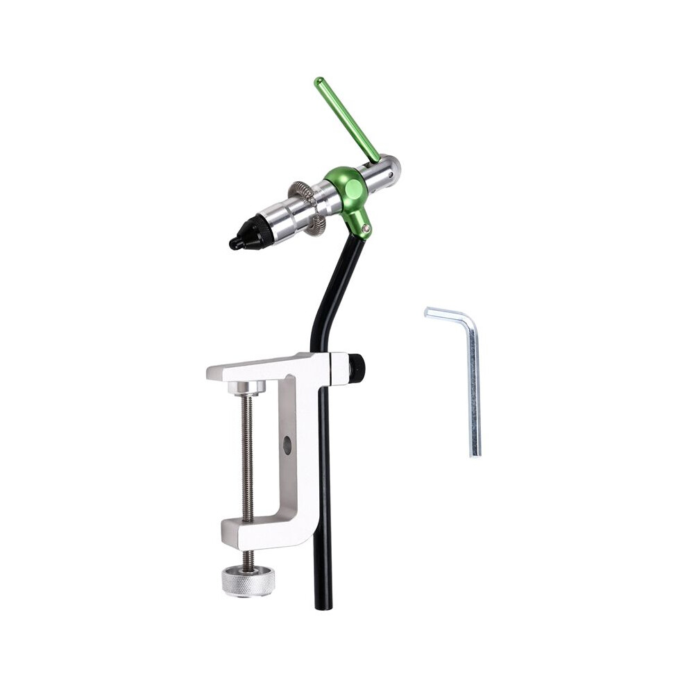 360 Rotation C-Clamp Vise Jigging Assist Hook Binding Vise Hardened Steel Jaw Fly Tying Vise Fishing Lure Making Tool 6032708507820