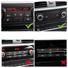 Auto A/C Bedieningspaneel Fan Speed Knop Sleutel voor 1 3X1X3 Serie E81 E82 E87 E88 E84 E90 E91 E92 E93 F25