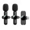 Wireless Lavalier Microphones Plug and  Noise Reduction Auto Sync Lapel Mic Live Stream,Vloggers,Interview 1