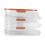 3-Schicht-Eierbox zum Rollen, 12-Eier, transparent, 8x12x4cm 3