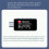 RK-C1 Power Meter Color Screen Fast Charging Tester Voltage Ammeter 8A Gravity-Rotation Tester 4