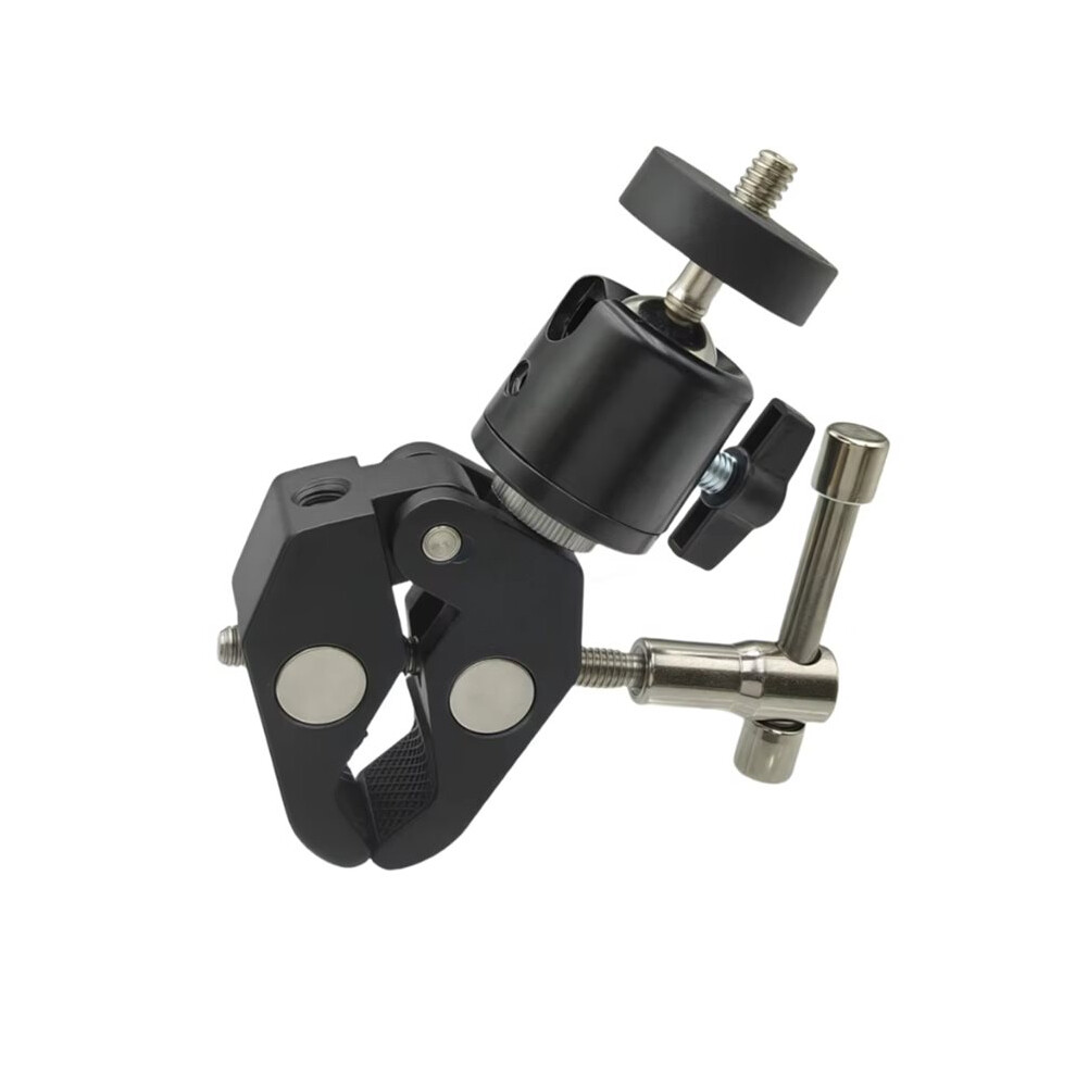 Super Clamp With 360 Quick Release Clamp Bracket Tripod Mount 1/4 Screw Clip For Dslr Action Camera 6033536039422