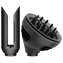 Hair Straightener Attachment and Wave Curl Diffuser Attachment for Airwrap HS01 HS05 HS08 Accessories