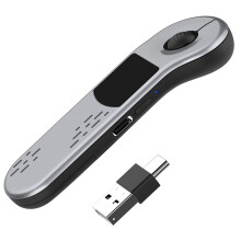 D13Pro Air Mouse con Touchpad Puntatore PPT Wireless Telecomando  2.4G per PowerPoint/Tablet/Fotocamera B