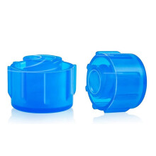100 Spritzenspitzenkappen - Sicherer Sitz für Luer-Lock- und Luer-Slip-Anschlüsse, Ideal für Labore und Ernährungssonden, Unsteril