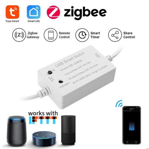 Tuya Zigbee USB  USB   Controller Zigbee Household Appliance Circuit Breaker  Controller Module 2