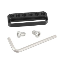 Kaasplank Snel Te Installeren Plank Aluminiumlegering Poreuze Verbinding 1/4 Inch Schroefgat Schakelplaat