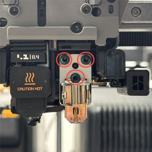 For  A1 Heating Assembly Ceramic Insulation Block Hotend Heat Component Mounting for  H2D Right Base 1