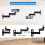 Foldable Projector Hanging Holder Wall Mount Stand with 1/4Inch Screw Size for Secure Ceiling and Wall Mounting Rack 7